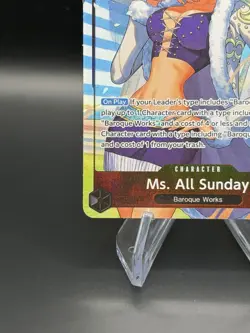 One Piece The Azure Sea’s Seven Ms. All Sunday OP14-084 Alt Art NM English - Image 3