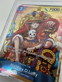 2024 ONE PIECE MONKEY D. LUFFY PSA 10 CONVENTION EXCLUSIVE-FOIL #043 PROMO - Image 4