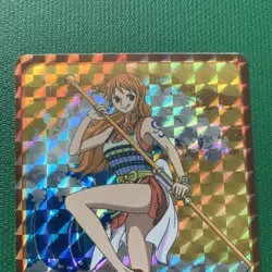 One Piece Holographic Trading Sticker Nami - Image 2