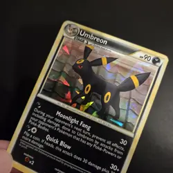 Pokemon Card - Umbreon 10/90 Undaunted Cracked Ice Holo - NM/EX - Image 2