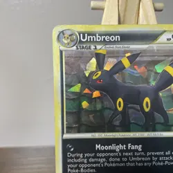 Umbreon 10/90 Cracked Ice Holo Promo-Pokemon TCG:HGSS Undaunted Holo Rare HP - Image 2