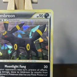 Umbreon 10/90 Cracked Ice Holo Promo-Pokemon TCG:HGSS Undaunted Holo Rare HP - Image 3