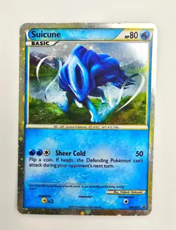 Pokemon Black Star Promo HGSS21 “Suicune” LP - Image 1