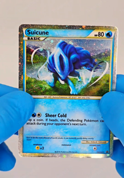 Pokemon Black Star Promo HGSS21 “Suicune” LP - Image 2