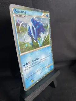 Pokemon TCG 2010 Suicune HGSS21 Black Star Promo Holo Rare LP - Image 3