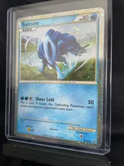 Pokemon TCG 2010 Suicune HGSS21 Black Star Promo Holo Rare LP - Image 5