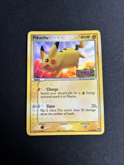 Pokemon TCG Pikachu EX Power Keepers 57/108 Reverse Holo Common NM- Very Clean - Image 1
