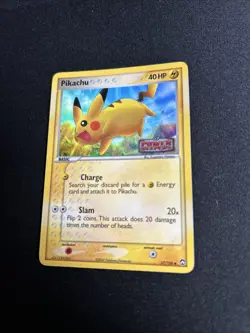 Pokemon TCG Pikachu EX Power Keepers 57/108 Reverse Holo Common NM- Very Clean - Image 3