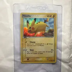 Pokemon Pikachu EX Power Keepers 57/108 Reverse Holo Stamped - Image 1