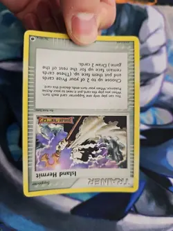 Pokemon EX Dragon Frontiers Island Hermit 76/101 Reverse Holo Uncommon Played - Image 3