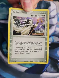 Pokemon EX Dragon Frontiers Island Hermit 76/101 Reverse Holo Uncommon Played - Image 4