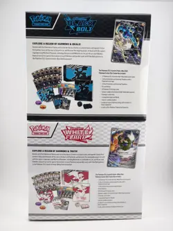 Pokemon Center Black Bolt and White Flare ETB Pokemon TCG - Factory Sealed - Image 2