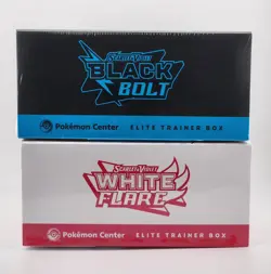 Pokemon Center Black Bolt and White Flare ETB Pokemon TCG - Factory Sealed - Image 3