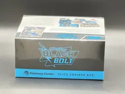 Black Bolt Pokemon Center Exclusive Elite Trainer Box Factory Sealed ETB - Image 5