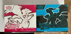 Pokemon Center Black Bolt and White Flare ETB Set Factory Sealed - SHIPS FAST 🟩 - Image 1