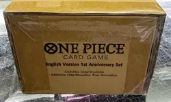 One Piece Card Game English Version 1st Anniversary Set New & Sealed - VERY RARE - Image 2