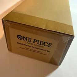 One Piece Card Game English Version 1st Anniversary Set New & Sealed - VERY RARE - Image 1