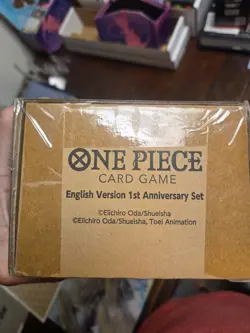 One Piece 1st Anniversary Set English Version, Brand New Factory Sealed Case - Image 5