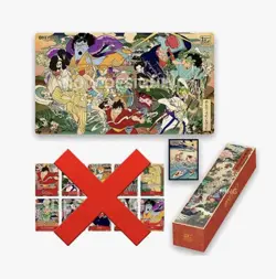 One Piece Card Game: English Version 1st Anniversary Set (No Cards) New - Image 1