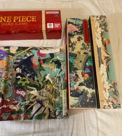 One Piece Card Game: English Version 1st Anniversary Set (No Cards) New - Image 4