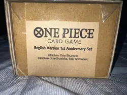 One Piece 1st Anniversary Set English Version (FACTORY SEALED) BRAND NEW! - Image 1