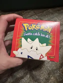 NOS Vintage Pokemon TOGEPI 23K Gold Plated Trading Card 1999 Burger King Sealed - Image 2