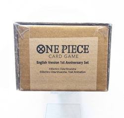 One Piece English Version 1st Anniversary Set Sealed New 100% Mint Rare Holo - Image 1