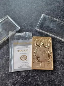 Pokemon 23k Gold Plated TOGEPI Trading Card 1999 Burger KinG - Image 2