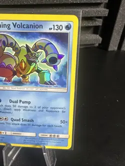 Pokemon TCG Shining Volcanion Shining Legends Holo Card 27/73 - Image 3