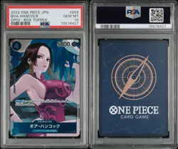 Boa Hancock - OP02-059 - PSA 10 - Box Topper Japanese - OP02 - One Piece - Image 3
