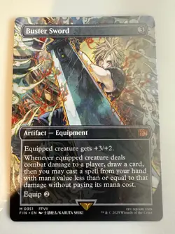 Buster Sword (Borderless) Final Fantasy Regular - Image 1