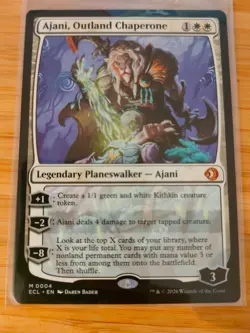 MTG Ajani, Outland Chaperone 0004 Lorwyn Eclipsed M/NM Free UK P&P - Image 1