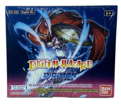 Digimon EX02 Booster Box Digital Hazard CCG Trading Card - New Sealed - Image 1