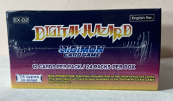 Digimon EX02 Booster Box Digital Hazard CCG Trading Card - New Sealed - Image 3