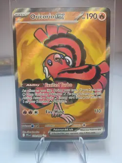 Oricorio EX 110/094 - Phantasmal Flames Ultra Rare Full Art Pokemon TCG Card - Image 1