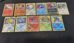 Radiant Pokemon and Amazing Rare Card Lot of 16 Charizard Eevee Promo - Image 1
