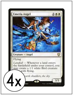 4x Emeria Angel, Magic the Gathering, MTG NM - Image 1