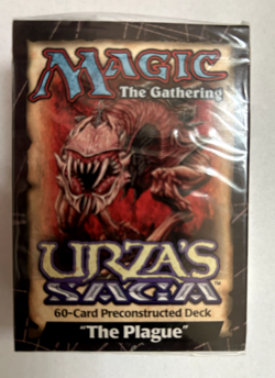 MtG - Urza'a Saga: The Plague - New Sealed - Magic The Gathering - Image 1
