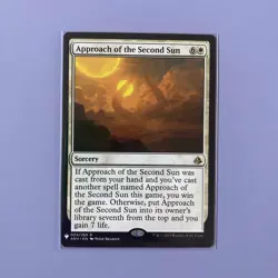 Approach of the Second Sun NM Amonkhet MTG Magic - Image 1