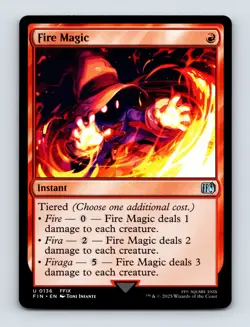 Fire Magic U FINAL FANTASY 136 NM/LP - Image 1