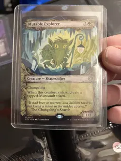 MTG Lorwyn Eclipsed SHOWCASE R Mutable Explorer #0327 Z141 - Image 1