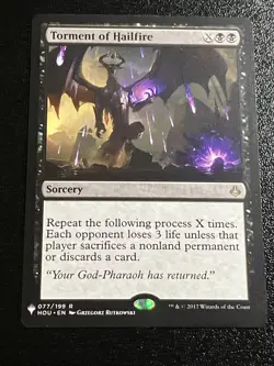 Torment of Hailfire The List Reprints Regular - Image 1