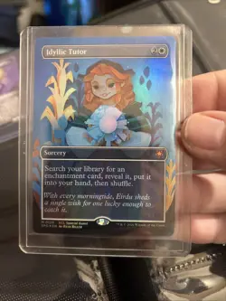 Idyllic Tutor - Foil - Borderless Special Guests Lorwyn Eclipsed MTG Z142 - Image 1
