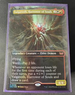 MTG Endless Punishment Commander Pre Con Valgavoth Sleeved Deck Only NM - Image 1