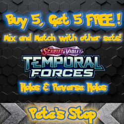 Pokemon Cards - Scarlet & Violet: Temporal Forces - Holos & Reverse Holos - TCG - Image 1