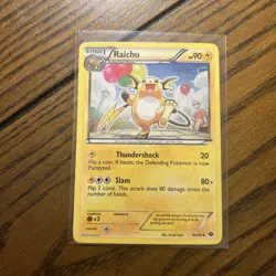 Raichu 40/99 Cosmos Holo Pokemon TCG Card Blister Exclusive BW Next Destinies NM - Image 1
