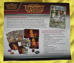 Obsidian Flames - Pokemon Center ETB Elite Trainer Box - Pokemon Sealed - Image 2