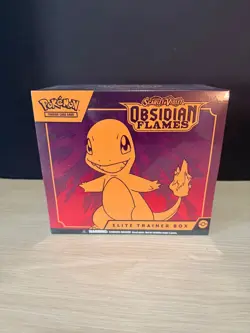 POKEMON OBSIDIAN FLAMES FACTORY SEALED ELITE TRAINER BOX ETB - Image 1