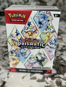 🔥 Lot of 4 Pokemon TCG Scarlet & Violet Prismatic Evolutions Booster Bundle - Image 2