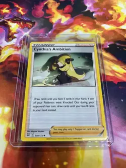 Cynthia's Ambition 138/172 Swsh09: Brilliant Stars Regular NM-Mint Pokemon TCG - Image 5